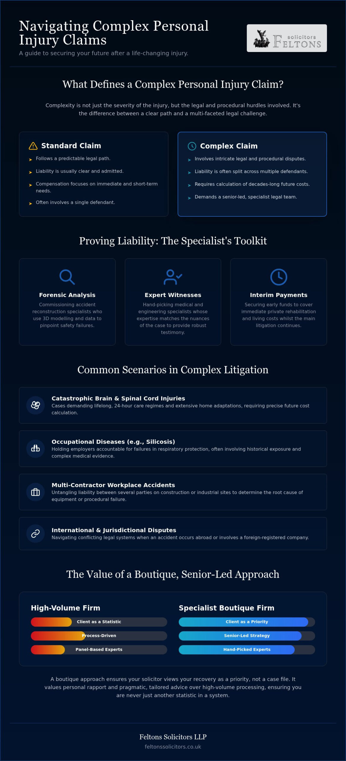 Complex Personal Injury Claims Solicitor: Navigating Life-Changing Litigation in 2026